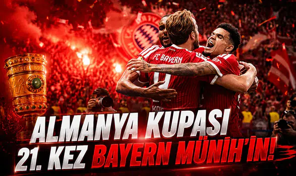 Almanya Kupası'nda şampiyon Bayern Münih