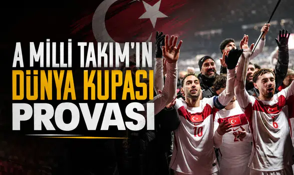 A Milli Takım'ın Dünya Kupası provası