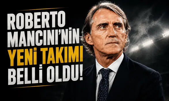 Roberto Mancini'nin yeni takımı belli oldu