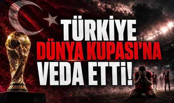 Türkiye Dünya Kupası’na Veda Etti!