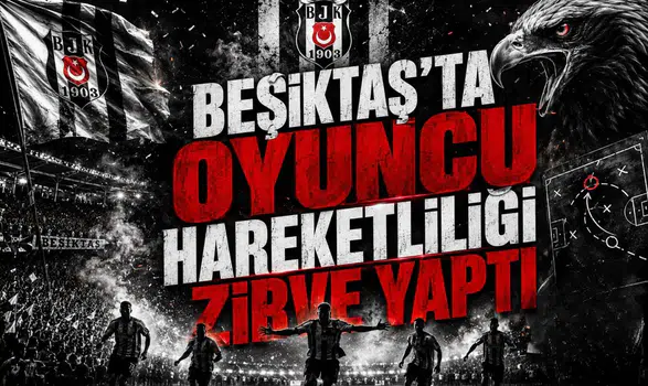 Beşiktaş’ta Oyuncu Hareketliliği Zirve Yaptı