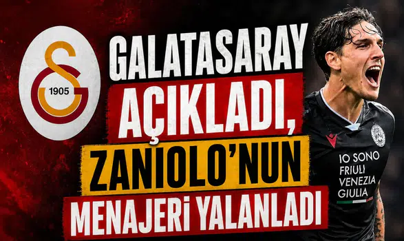 Galatasaray açıkladı, Zaniolo'nun menajeri yalanladı