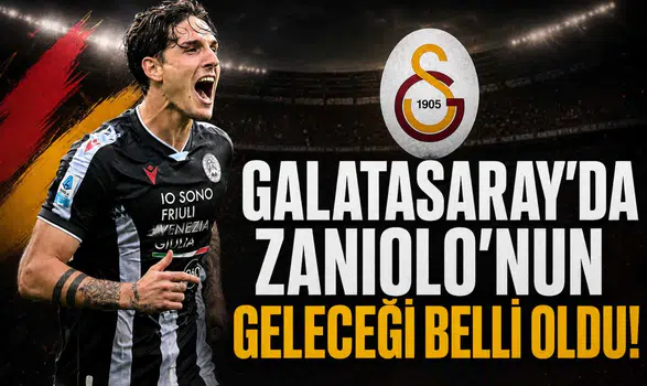 Galatasaray'da Zaniolo'nun geleceği belli oldu!