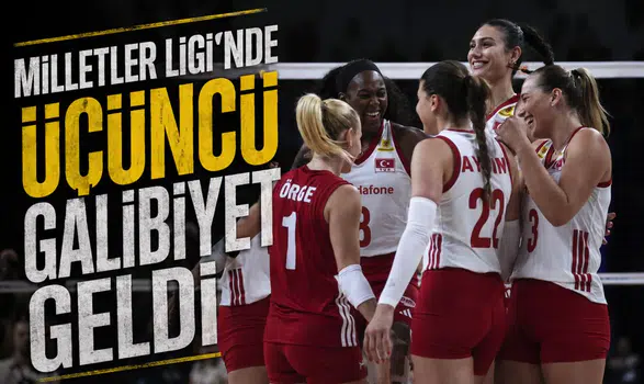 Milletler Ligi'nde üçüncü galibiyet geldi
