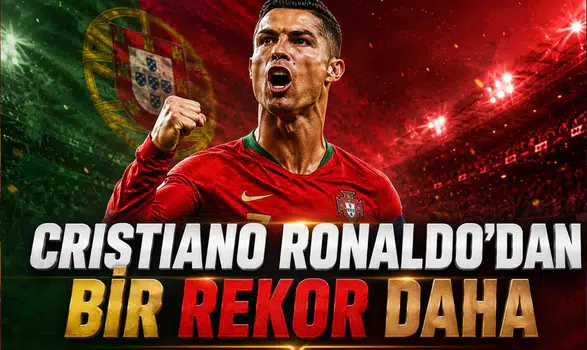 Cristiano Ronaldo'dan Bir Rekor Daha