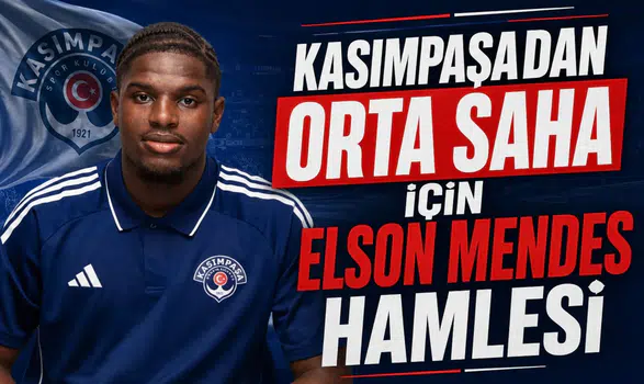 Kasımpaşa'dan orta saha için Elson Mendes hamlesi