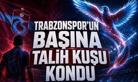 Trabzonspor'un Başına Talih Kuşu Kondu