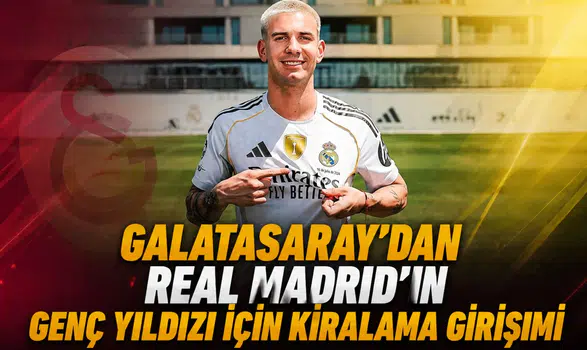 Galatasaray'dan Real Madrid'in genç yıldızı için kiralama girişimi
