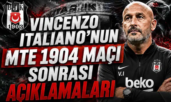 Vincenzo Italiano'nun MTE 1904 Maçı Sonrası Açıklamaları