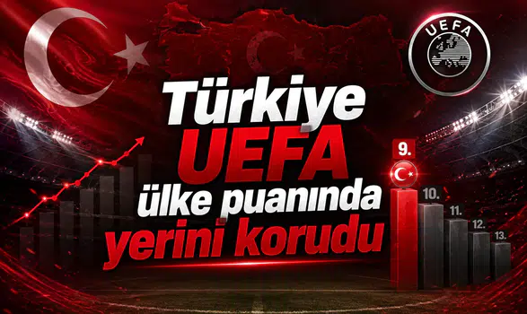 Türkiye UEFA ülke puanında yerini korudu