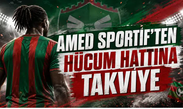 Amed Sportif'ten Hücum Hattına Takviye