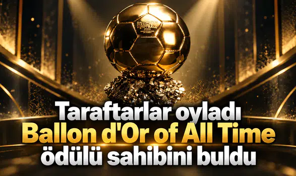 Taraftarlar oyladı Ballon d'Or of All Time ödülü sahibini buldu