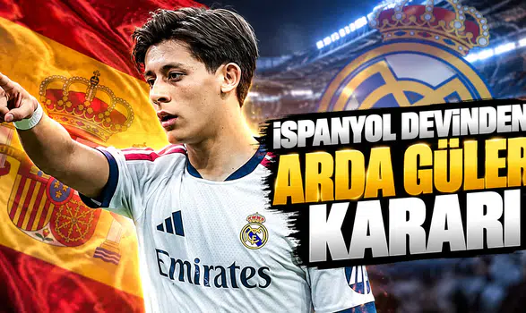 İspanyol devinden Arda Güler kararı