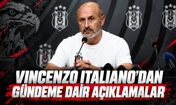 Vincenzo Italiano'dan Gündeme Dair Açıklamalar