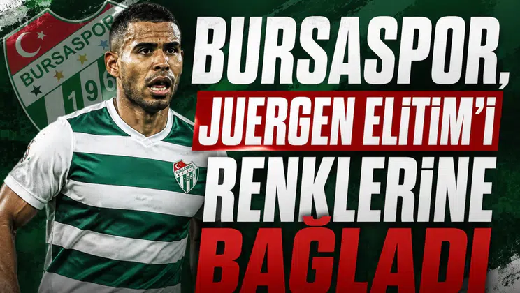 Bursaspor, Legia Varşova'dan Juergen Elitim'i renklerine bağladı