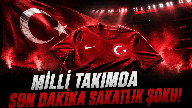 Milli Takım'da son dakika sakatlık şoku!