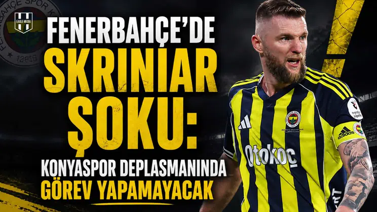 Fenerbahçe'de Skriniar şoku: Konyaspor deplasmanında görev yapamayacak