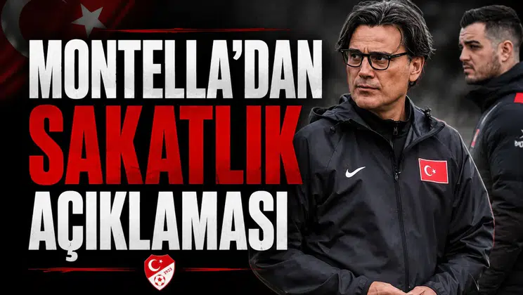 Montella'dan sakatlık açıklaması
