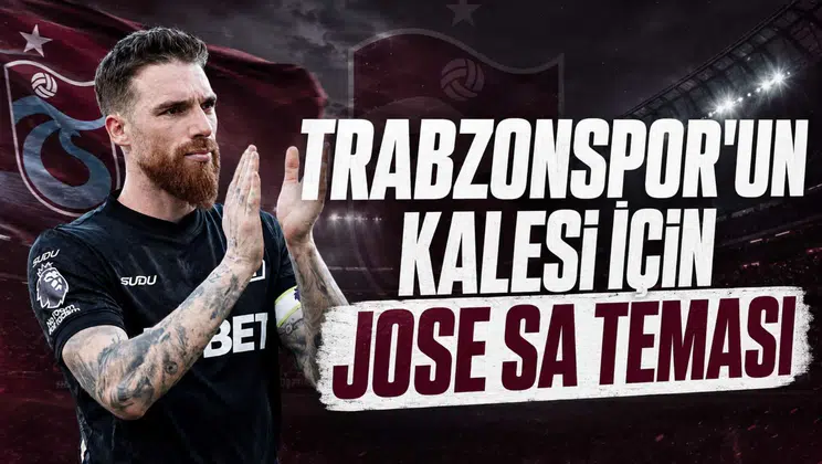 Trabzonspor'un Kalesi İçin Jose Sa Teması
