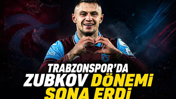 Trabzonspor'da Zubkov dönemi sona erdi