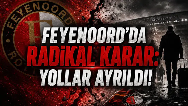Feyenoord'da radikal karar: Yollar ayrıldı!