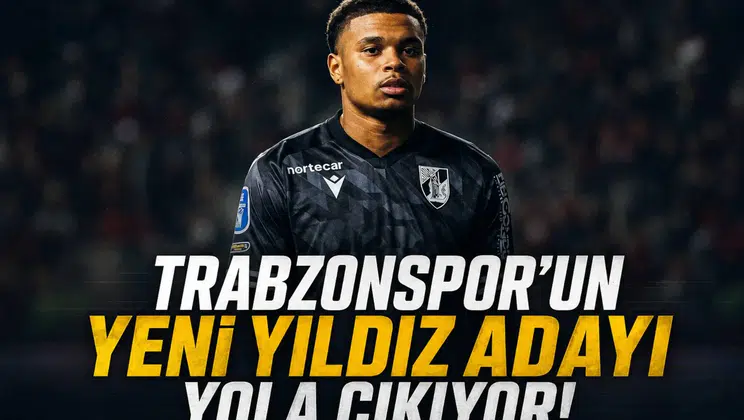 Trabzonspor'un yeni yıldız adayı yola çıkıyor!