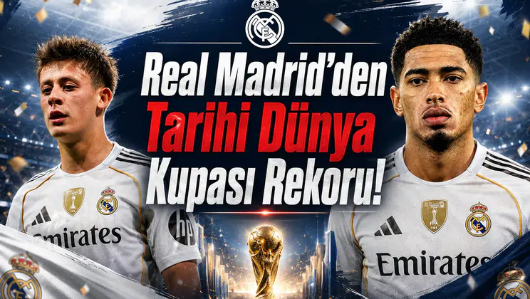 Real Madrid'den Tarihi Dünya Kupası Rekoru!