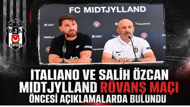 Italiano ve Salih Özcan Midtjylland Rövanş Maçı Öncesi Açıklamalarda Bulundu
