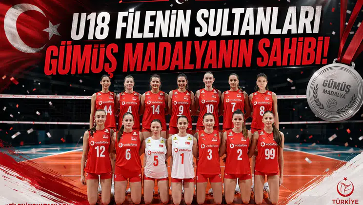 U18 Filenin Sultanları Gümüş Madalyanın Sahibi!