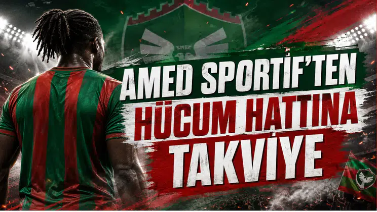 Amed Sportif'ten Hücum Hattına Takviye