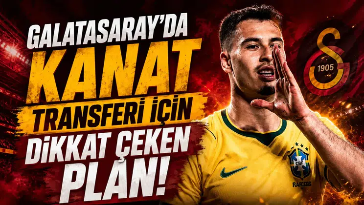 Galatasaray’da Kanat Transferi İçin Dikkat Çeken Plan!