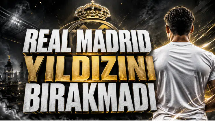 Real Madrid Yıldızını Bırakmadı