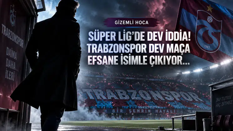 Süper Lig'de Dev İddia! Trabzonspor Dev Maça Efsane İsimle Çıkıyor...