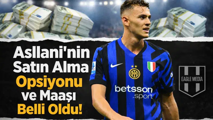 Beşiktaş Inter'le el sıkıştı: İşte Asllani'nin satın alma opsiyonu ve maaşı!