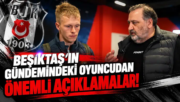 Beşiktaş'ın Gündemindeki Oyuncudan Önemli Açıklamalar!