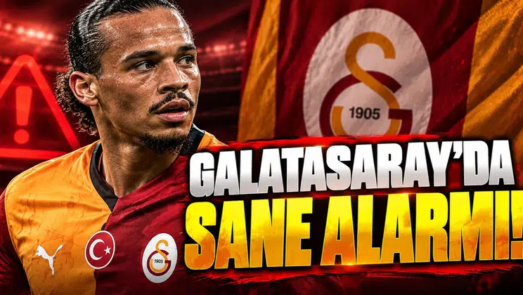 Galatasaray'da Sane alarmı