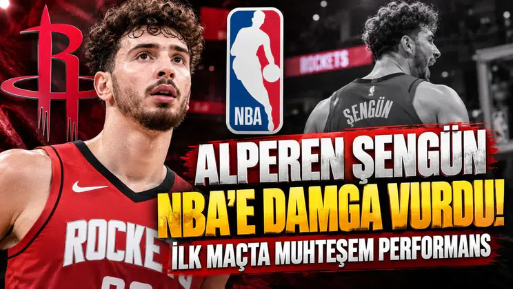 Alperen Şengün NBA'e damga vurdu! İlk maçta muhteşem performans