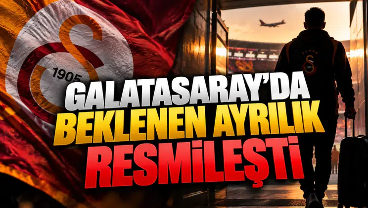 Galatasaray'da Beklenen Ayrılık Resmileşti