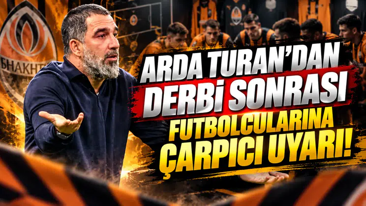 Arda Turan'dan derbi sonrası futbolcularına çarpıcı uyarı!
