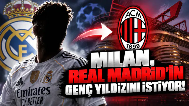 Milan, Real Madrid'in Genç Yıldızını İstiyor!