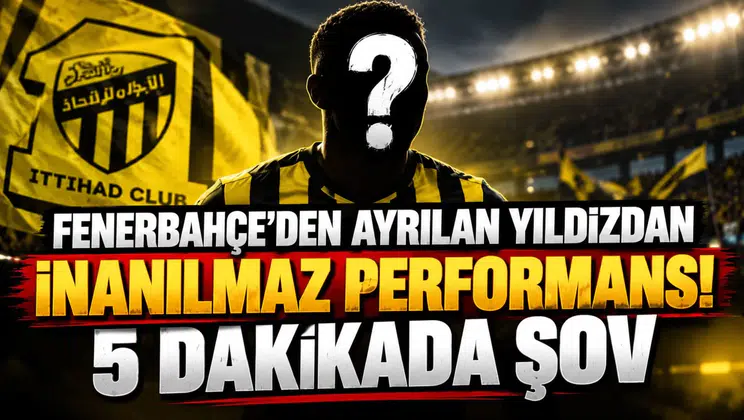 Fenerbahçe'den ayrılan yıldızdan inanılmaz performans! 5 dakikada şov