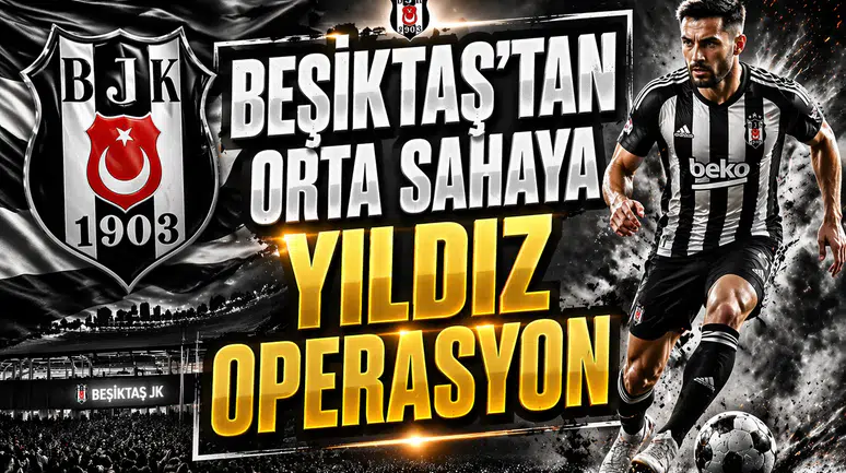 Beşiktaş'tan orta sahaya yıldız operasyonu
