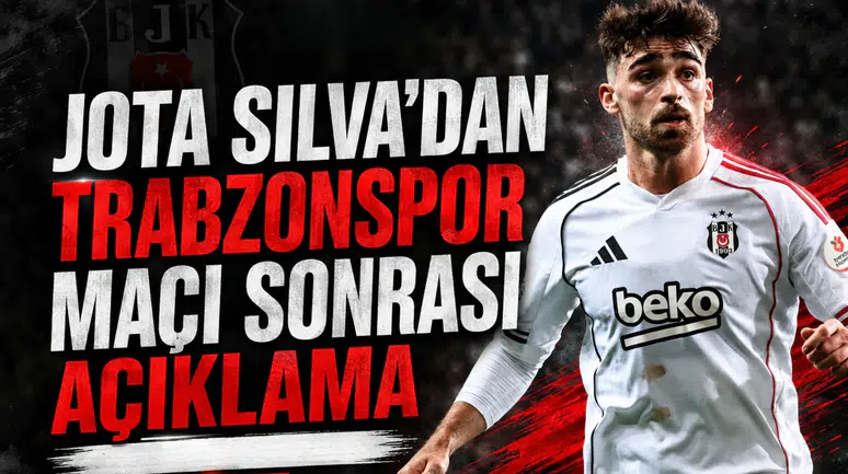Jota Silva'dan Trabzonspor maçı sonrası açıklama