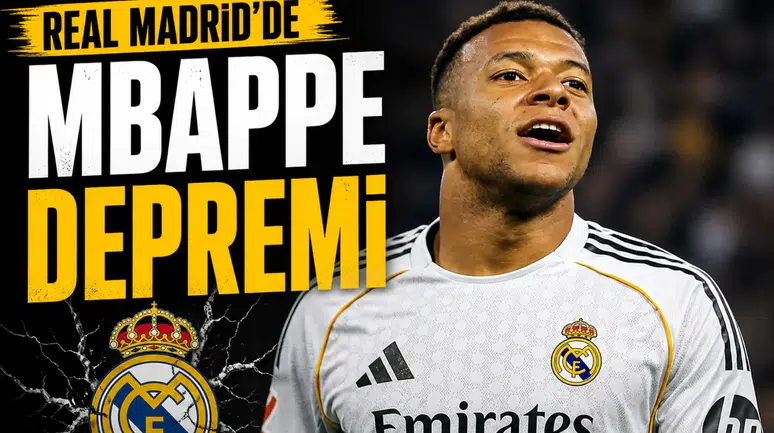 Real Madrid'de Mbappe depremi