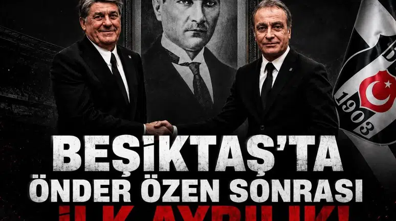 Beşiktaş'ta Önder Özen sonrası ilk ayrılık!