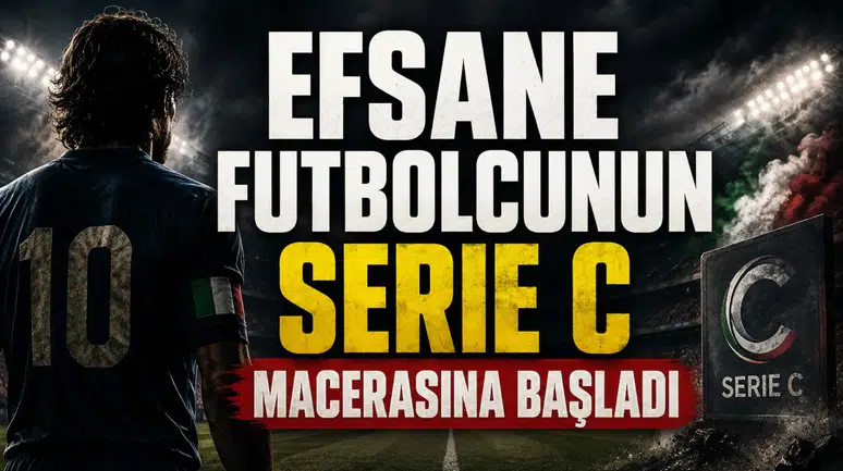 Efsane Futbolcunun Serie C Macerasına Başladı