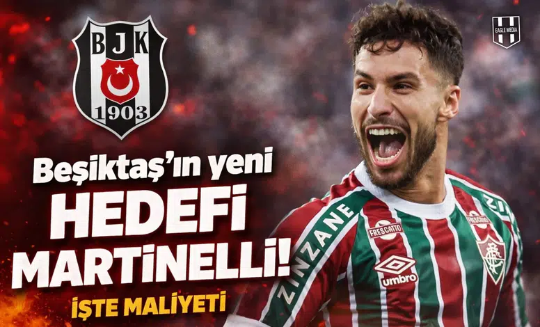 Beşiktaş'ın yeni Hedefi Martinelli! İşte maliyeti