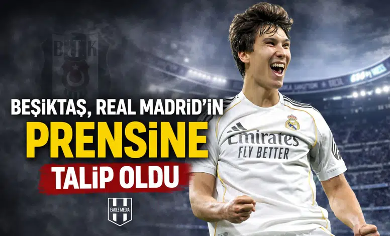 Beşiktaş, Real Madrid'in prensine talip oldu