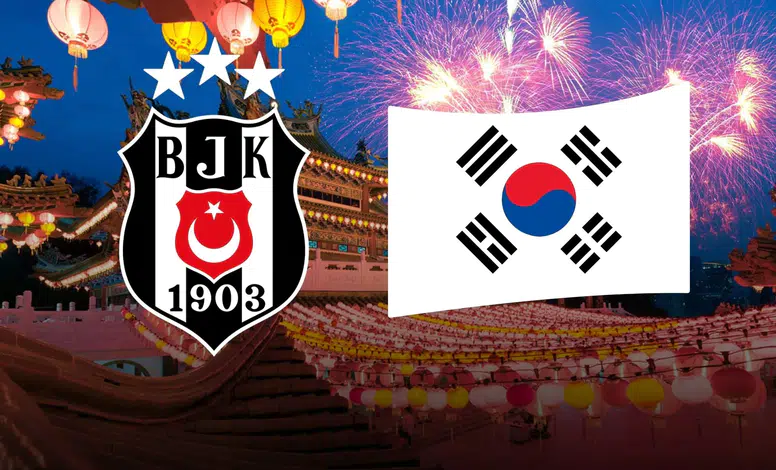 Beşiktaş’tan Güney Kore halkına anlamlı jest