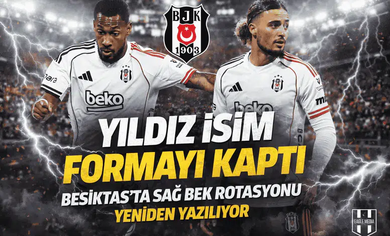 Yıldız İsim Formayı Kaptı, Beşiktaş'ta Sağ Bek Rotasyonu Yeniden Yazılıyor